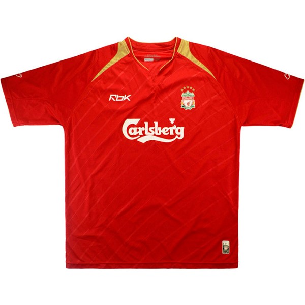 Camiseta Liverpool 1ª Retro 2005 Rojo